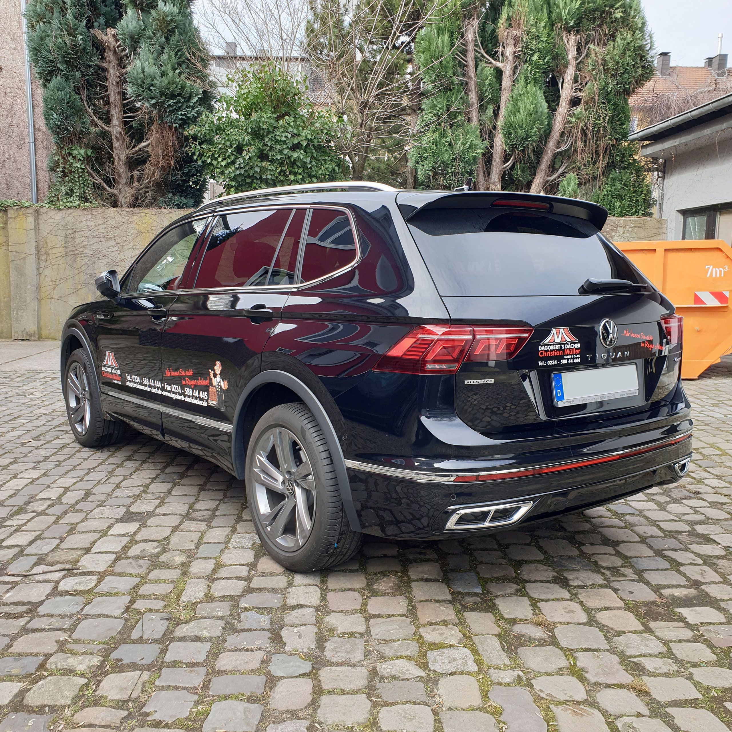 Dagoberts Dächer Tiguan Folierung