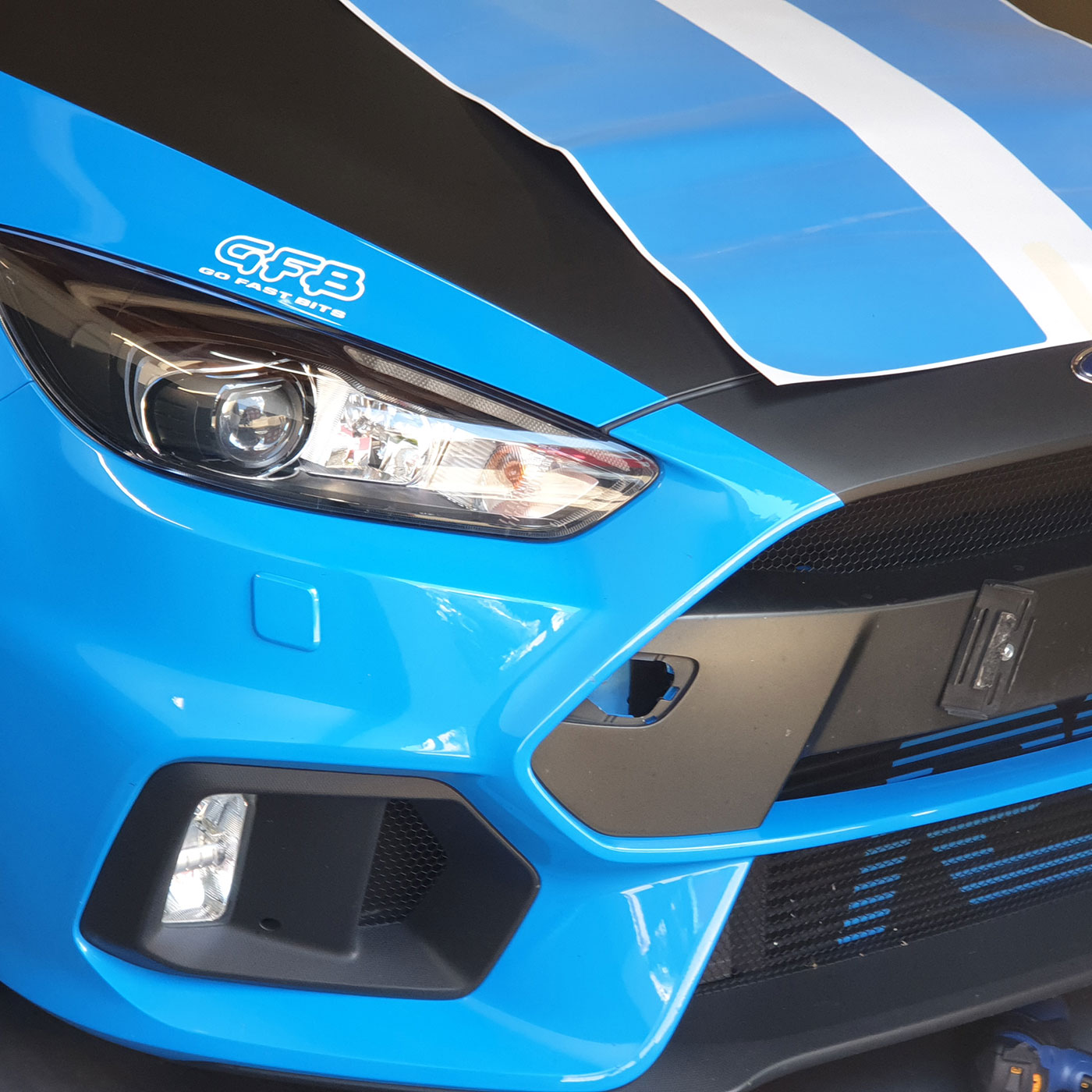 Ford Focus Performace Blau