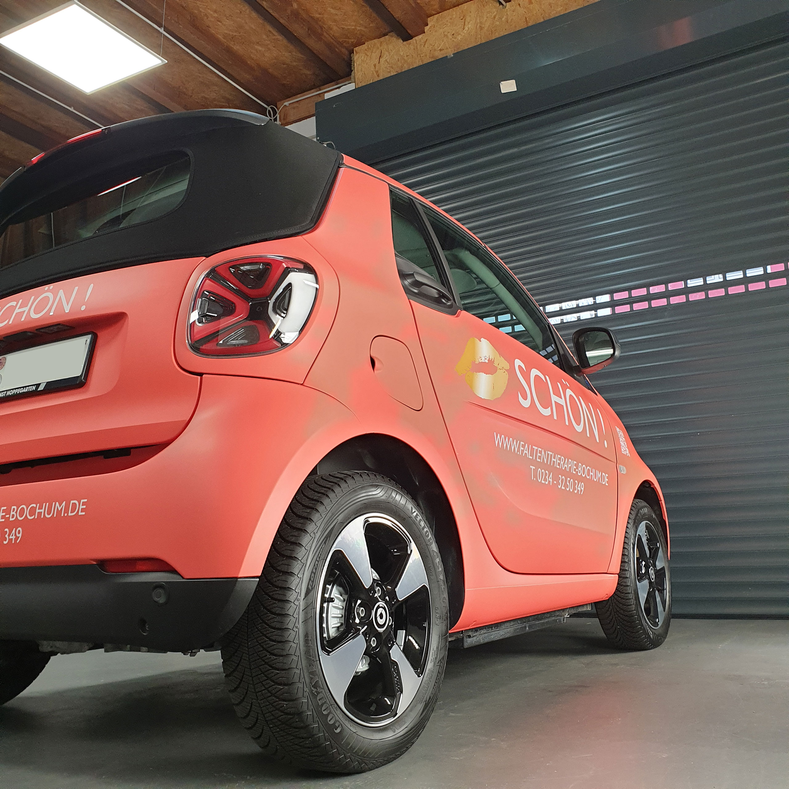 Smart Cabrio Peach nachher