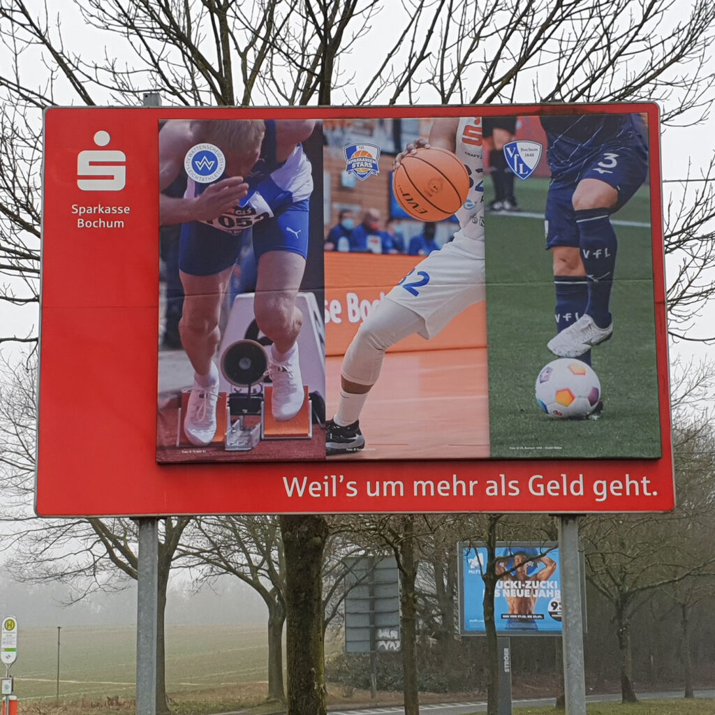 Sparkasse Bochum Spanntuch Banner